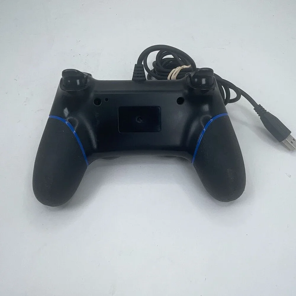 3rd Party Black PlayStation 4 Wired USB PS4 Gamepad   Controller